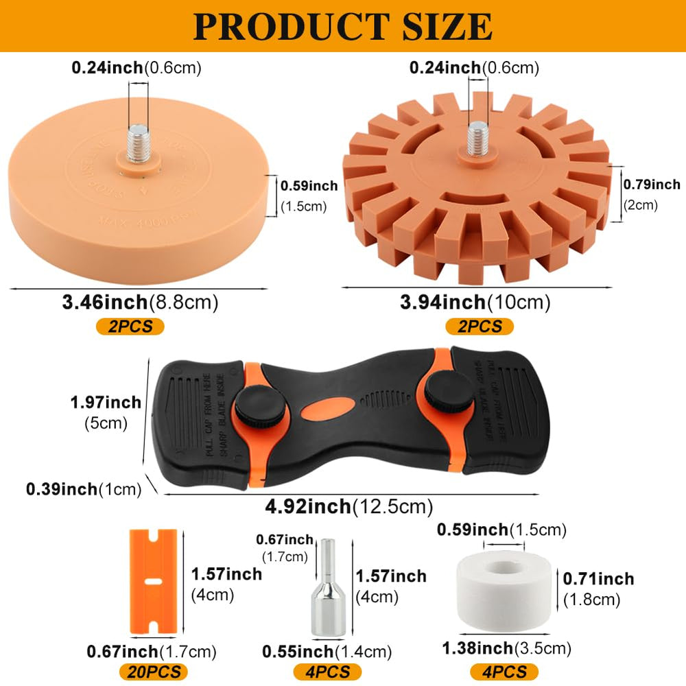 Yonderfume 4-inch glue removal tray for larger decals.