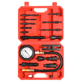 Yonligonju 17pc Diesel Engine Compression Tester Kit with complete test setup for quick diagnosis