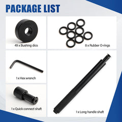 Yonligonju long-handle shaft supports leverage during bearing installation