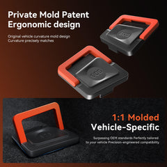 YONZEE tool-free installation fits the original rear door without modifications.