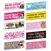 YOPPIX bumper magnet design 1: bold humor for road trips