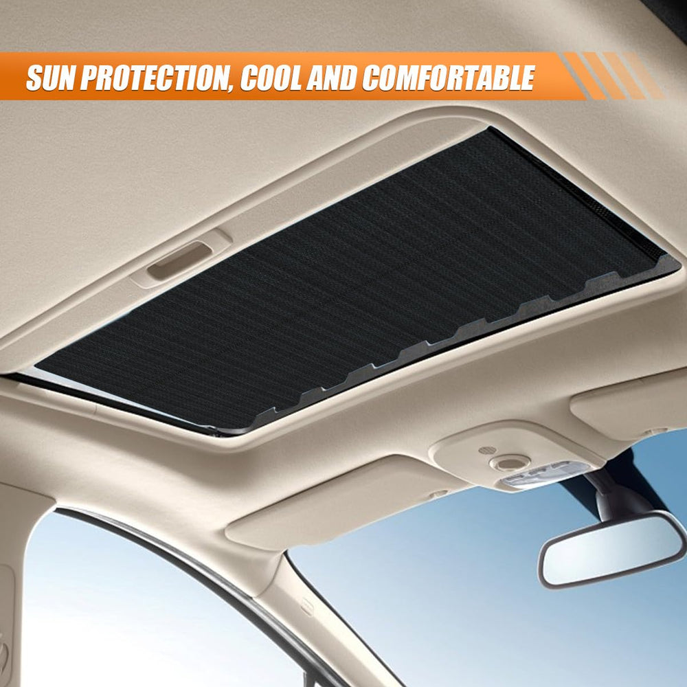 YoRise sunshade easy to clean by rinsing with water.