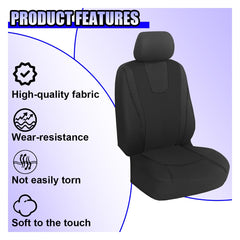 YoRise front seat cover offers easy installation without tools.