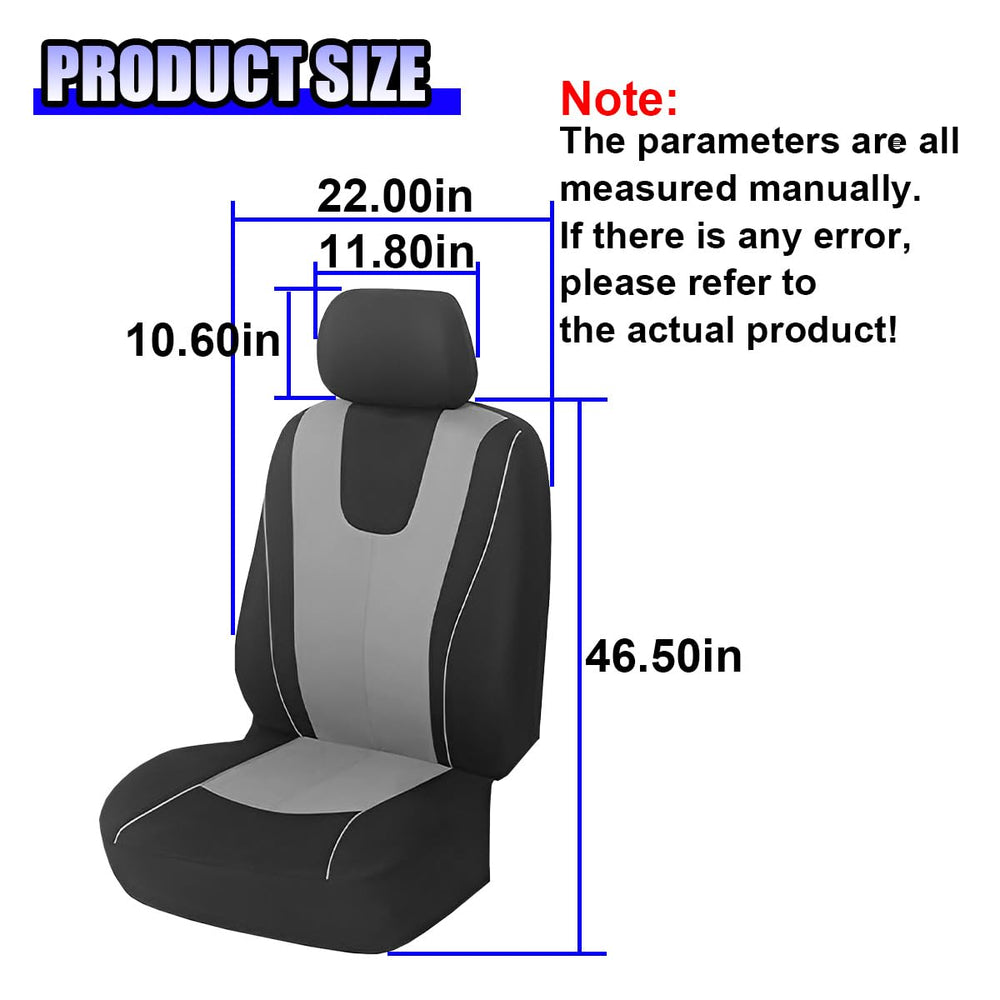YoRise soft cotton seat protector adds comfort and enhances interior aesthetics.