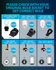 Yorkim 3157 LED bulb 10-pack for complete vehicle lighting upgrades.