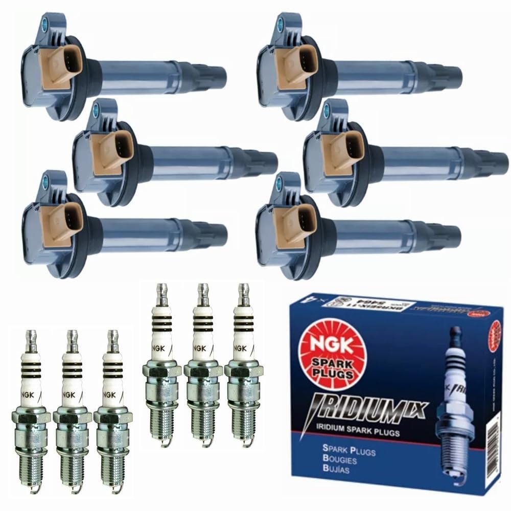 Yoshi Motors DG549 UF646 ignition coil pack front view for reliable starts