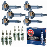 Yoshi Motors DG549 UF646 ignition coil pack front view for reliable starts