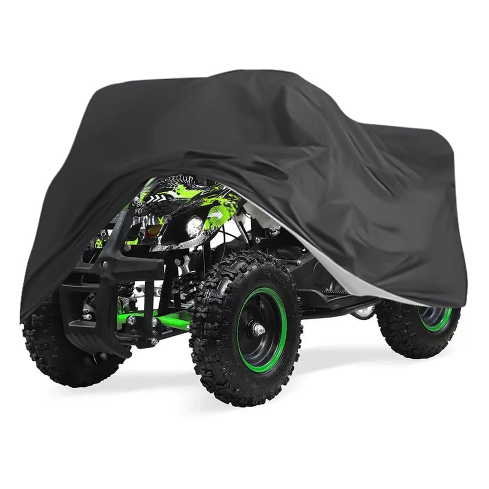 YOTOM quad cover with windproof buckle system demonstrating secure fit