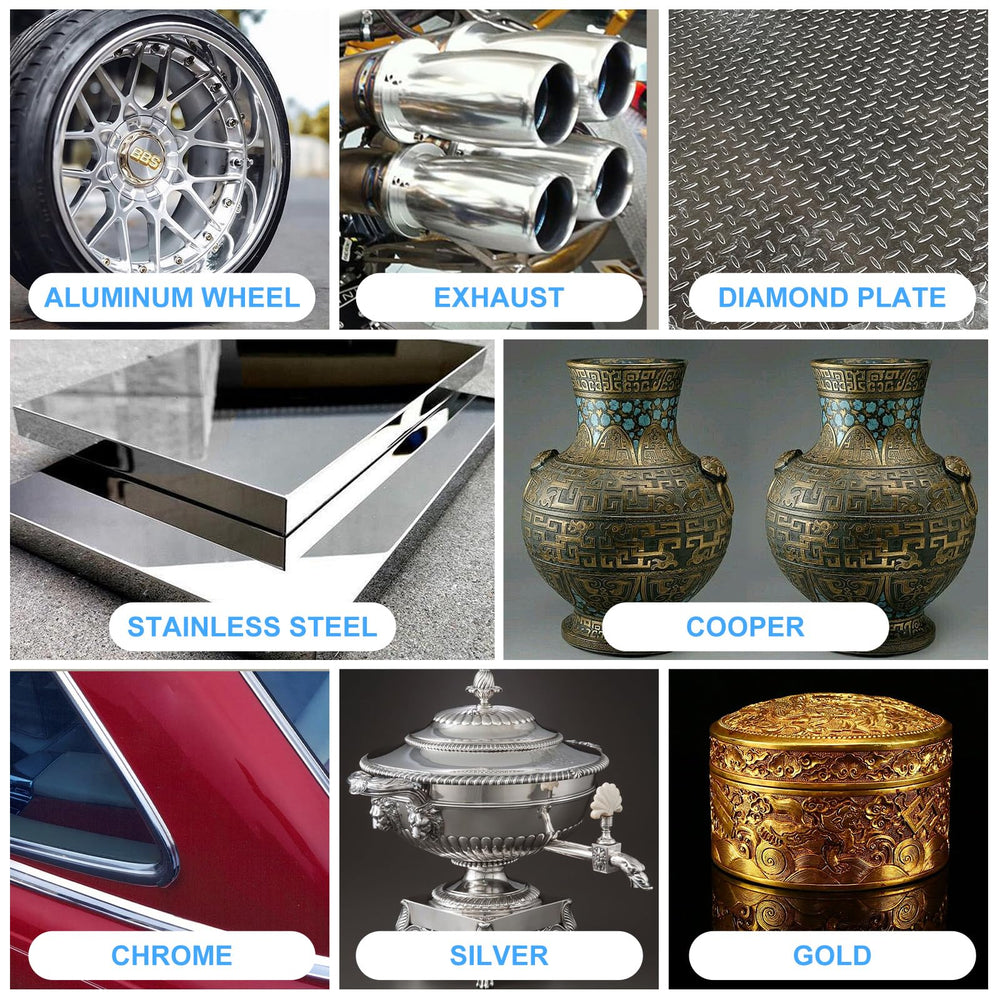 YOUMEITECH metal polish revives dull stainless steel with a bright look
