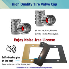 YoUoY license plate frame offers durable, stylish protection