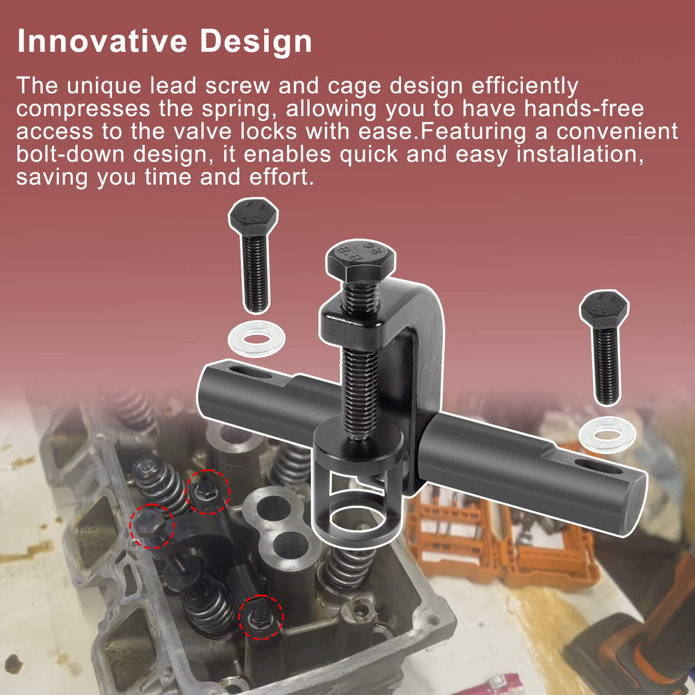 durable stainless steel construction supports reliable engine maintenance tasks