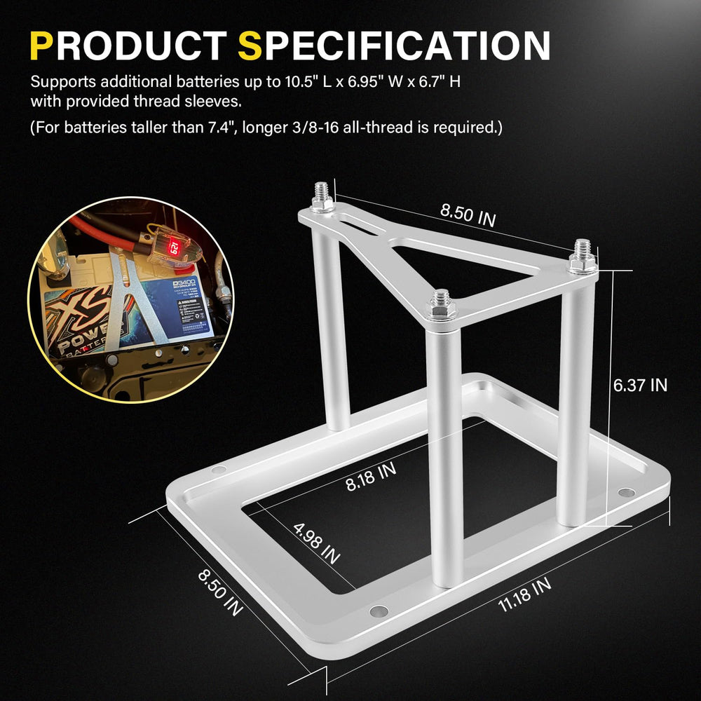 Yoursme billet aluminum construction offers high strength and corrosion resistance