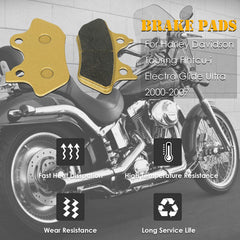 Installation of Yoursme brake pads on a Harley-Davidson, simple steps.