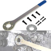 Yoursme crank pulley tool with screws holder in front view for timing belt service