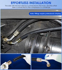 Yoursme straight fittings for size 8, versatile A/C compatibility