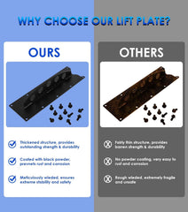 Yoursme CNC steel construction ensures strong, durable performance.
