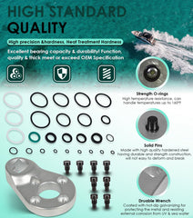 Yoursme seal-kit components visible for easy replacement and leak prevention.