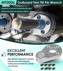 Yoursme tilt-trim seals installation demonstrates smooth resealing and restoration.