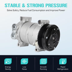 Youxmoto compressor clutch installation in progress for easy replacement