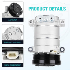 Youxmoto compressor clutch pulley detail for efficient belt drive