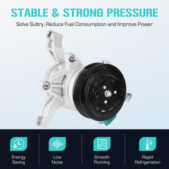Youxmoto AC compressor clutch for XV Crosstrek 2013–2015, compact unit.