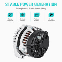 Youxmoto alternator body detail revealing rugged, corrosion-resistant construction
