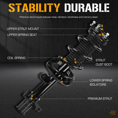 Youxmoto coil spring CR-V front-left improves handling on rough roads