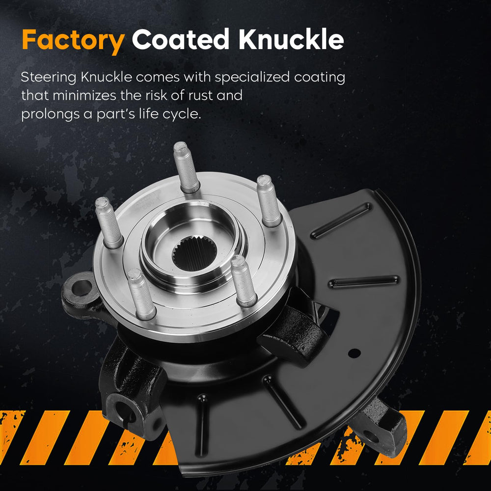 Youxmoto durable materials steering knuckle hub for long-lasting performance.