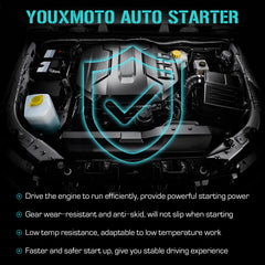Youxmoto starter in use demonstrates reliable daytime starting test.
