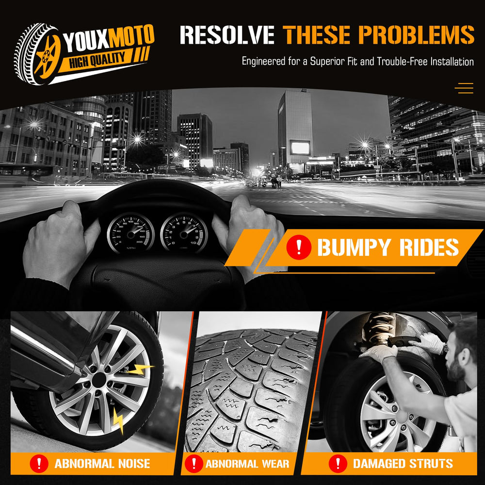 Youxmoto ride stability with rear strut upgrade for CR-V