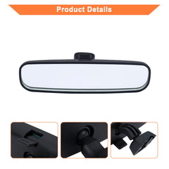 Backside attachment of YOUYIEN mirror showing secure mounting points.