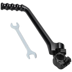 YOXUFA 13mm kickstarter lever mounted on a bike for smooth starts