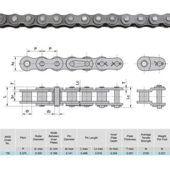 YOXUFA 35 chain for Motovox MBX11 ensures consistent engagement on rugged paths