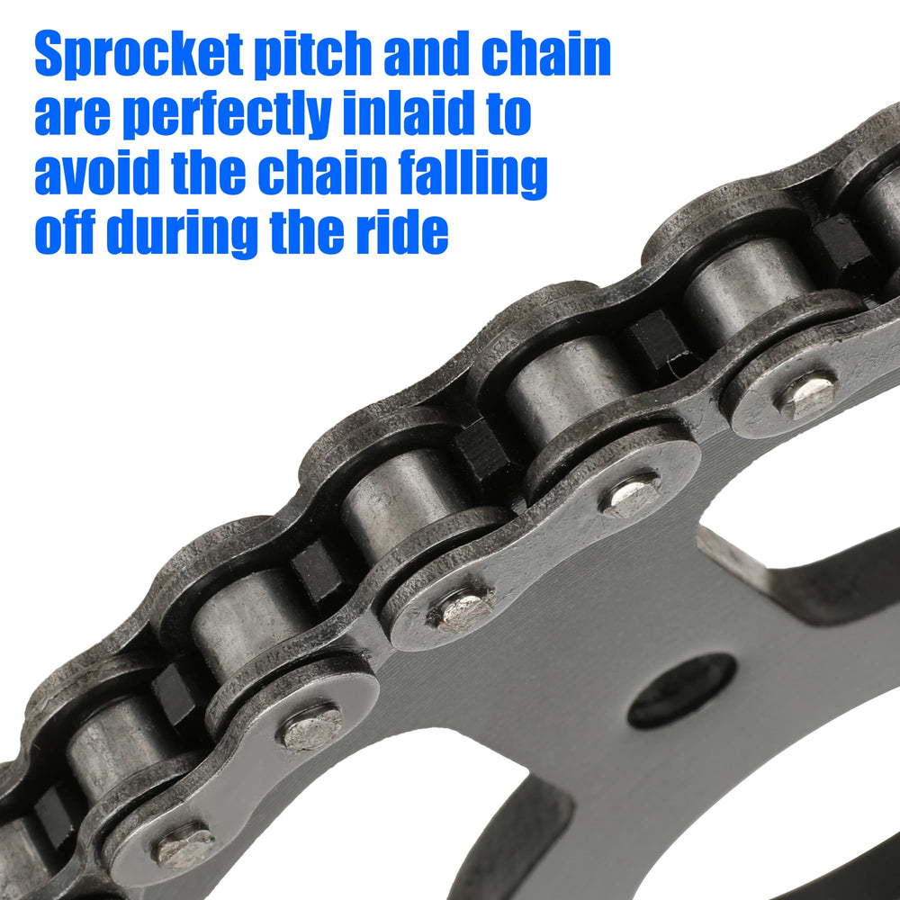 YOXUFA 40-tooth 420 sprocket compatible with Massimo MB200 models.
