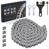 YOXUFA 420 chain with 90 links designed for mini bike drivetrains