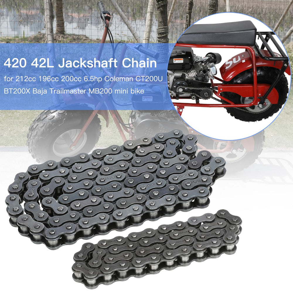 YOXUFA 90-link rear chain for CT200U, extended rear drive reliability