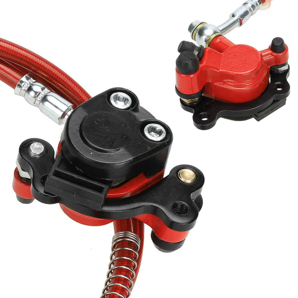YOXUFA 50-inch hose detail enables clean routing on mini bikes.