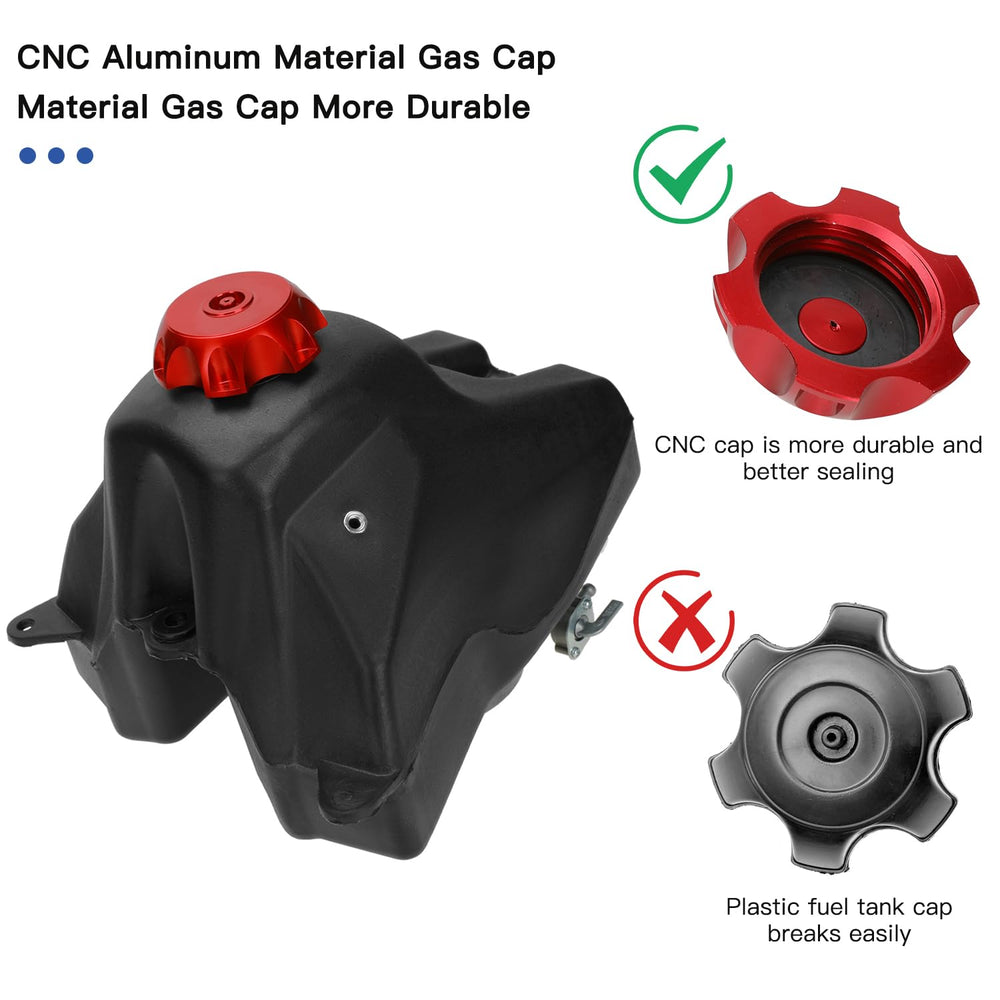 YOXUFA ABS plastic tank body provides durable sealing and resilience.