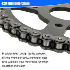 YOXUFA chain for Baja Warrior and Heat mini bike models