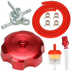 Fuel line and clips package for complete installation