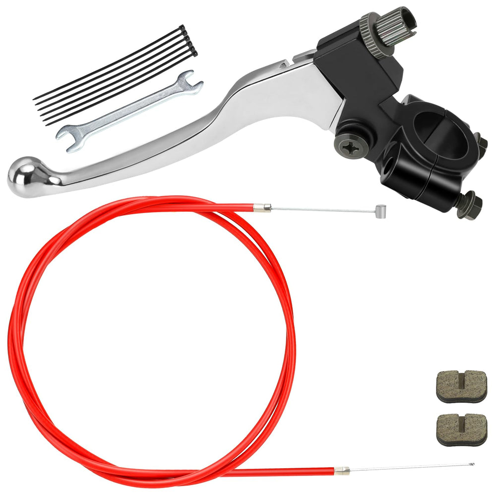 YOXUFA mini bike brake lever kit ready for install and braking performance.