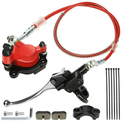 YOXUFA mini bike hydraulic brake kit ready for Baja DB30 installation.