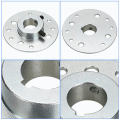 YOXUFA packaging includes hub, 48T sprocket, key, screws and nuts.