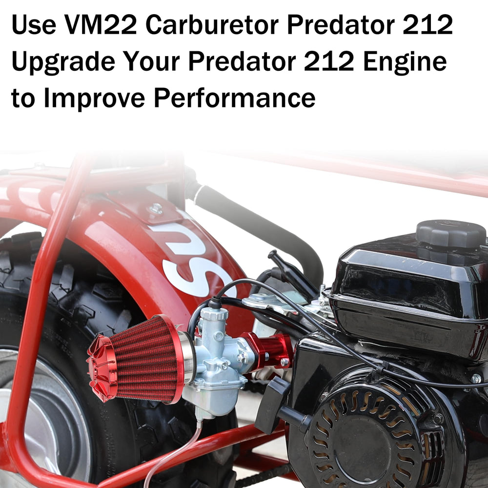 YOXUFA Predator 212 Stage 2 kit exhaust pipe enhances exhaust flow and stability