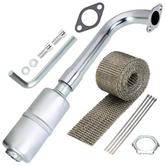 YOXUFA predator 420cc exhaust assembly with durable welds for reliable performance