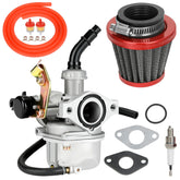 YOXUFA PZ19 carburetor choke close-up for durable ATV performance.