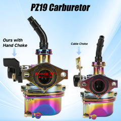 YOXUFA PZ19 carburetor with included fuel line for installation