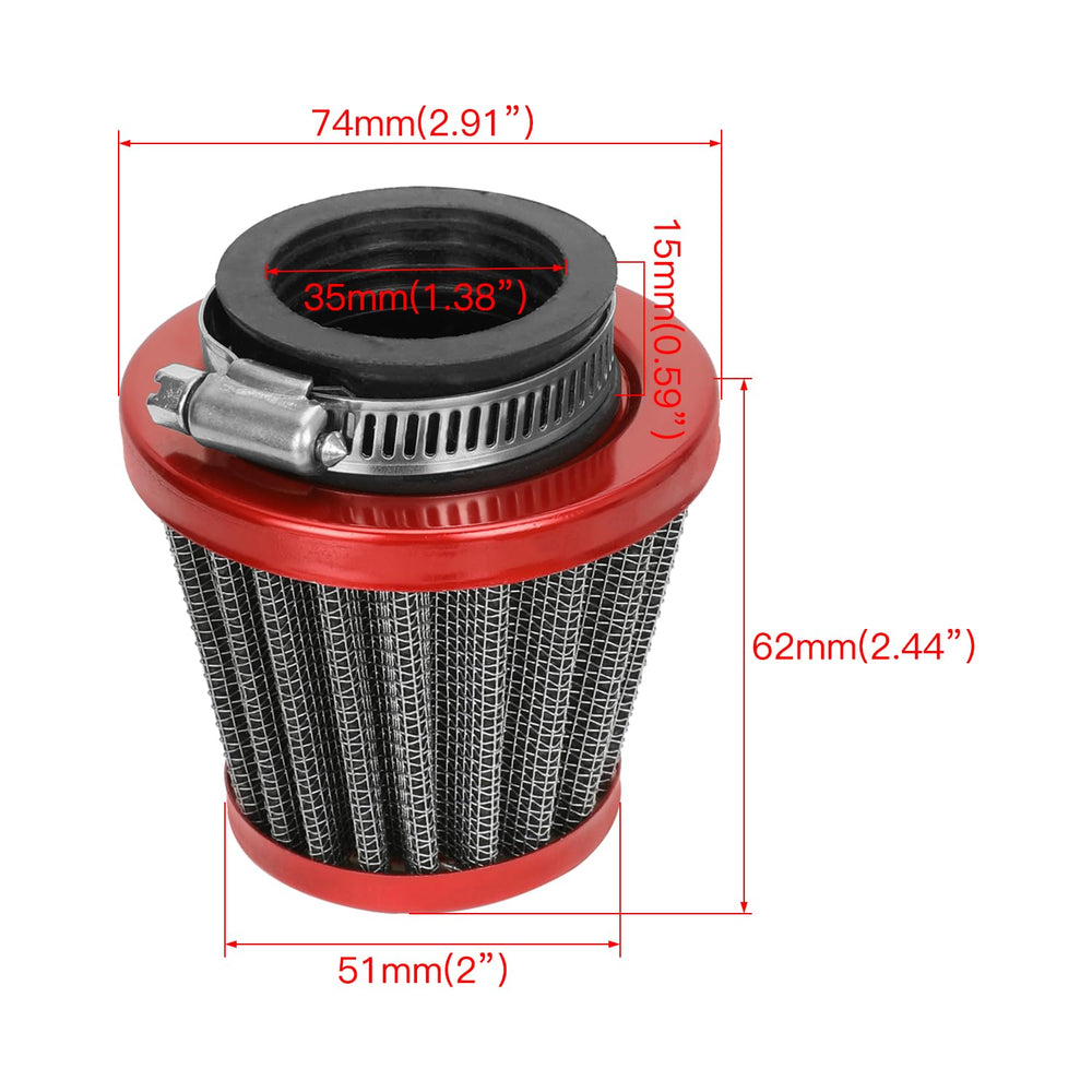 Spark plug included for reliable ignition performance