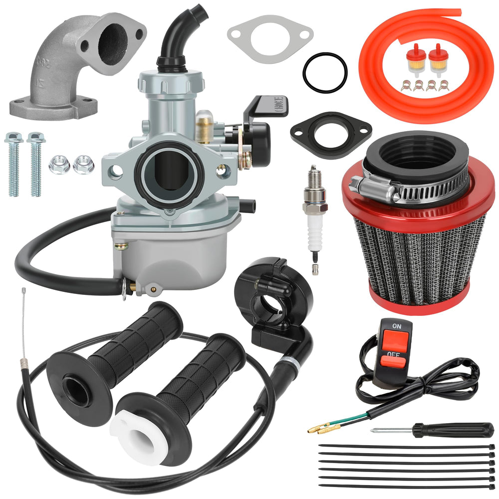 YOXUFA PZ22 carburetor 22mm bore for reliable quad engine tuning.