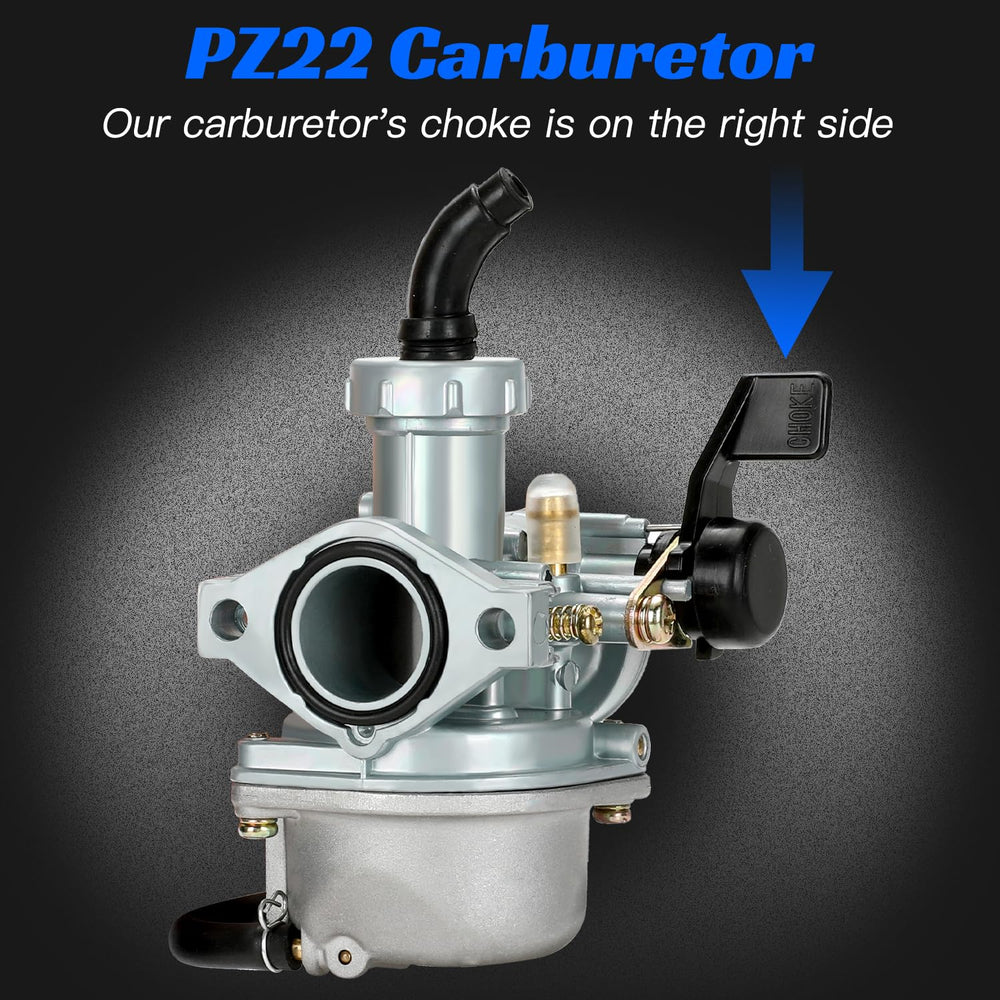YOXUFA PZ22 fuel line ensures steady fuel flow.